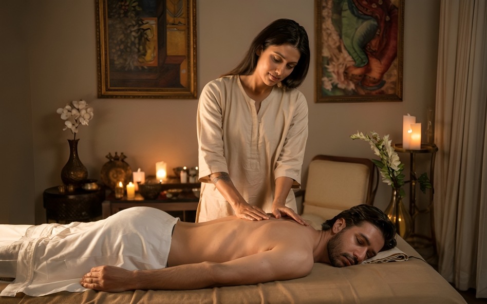 female to male massage center multan